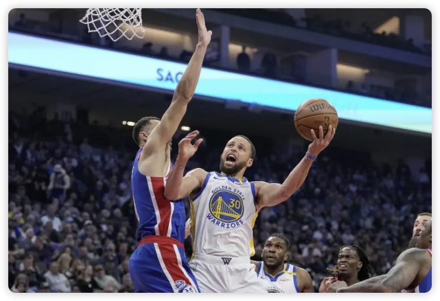 勇士4人20+结束对国王5连败！库里20+6 德罗赞空砍34分